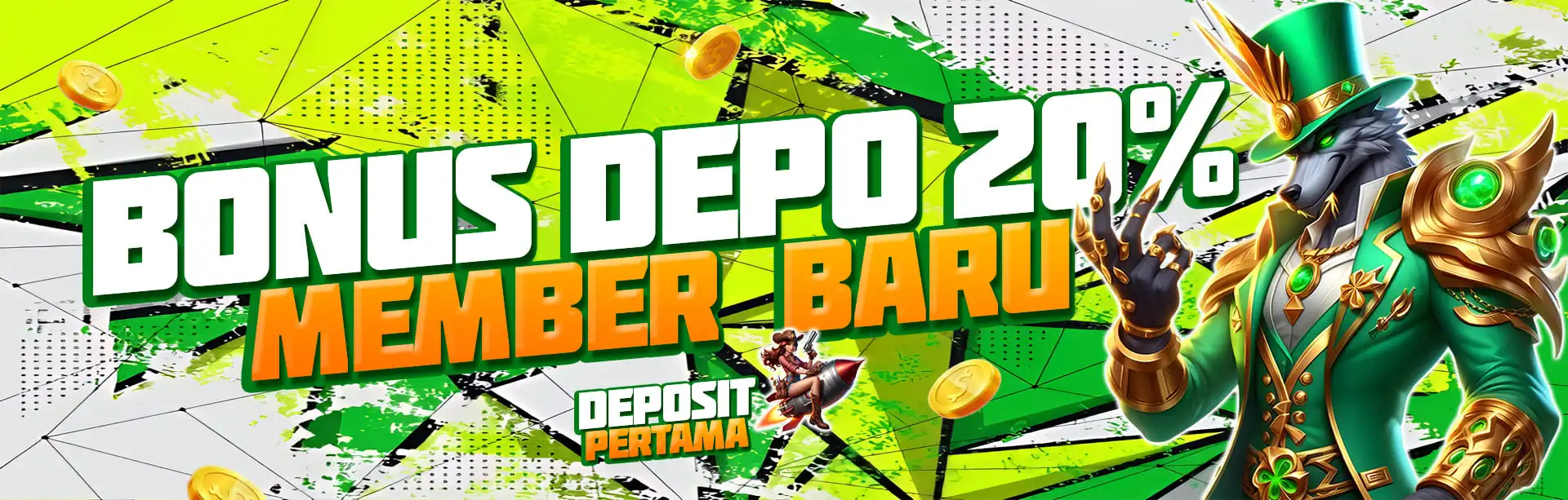WELCOME BONUS 20% KONGSI88