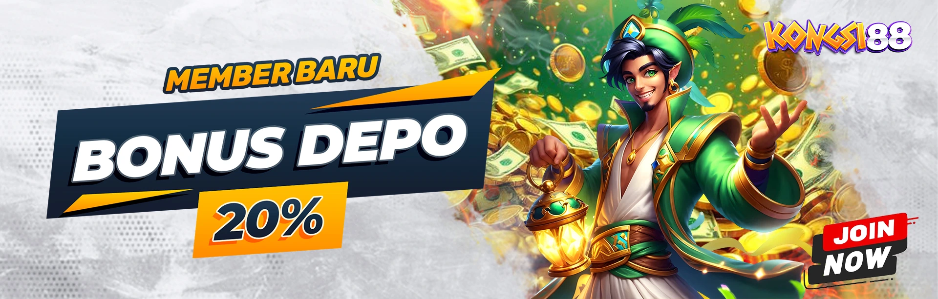 WELCOME BONUS 20% KONGSI88