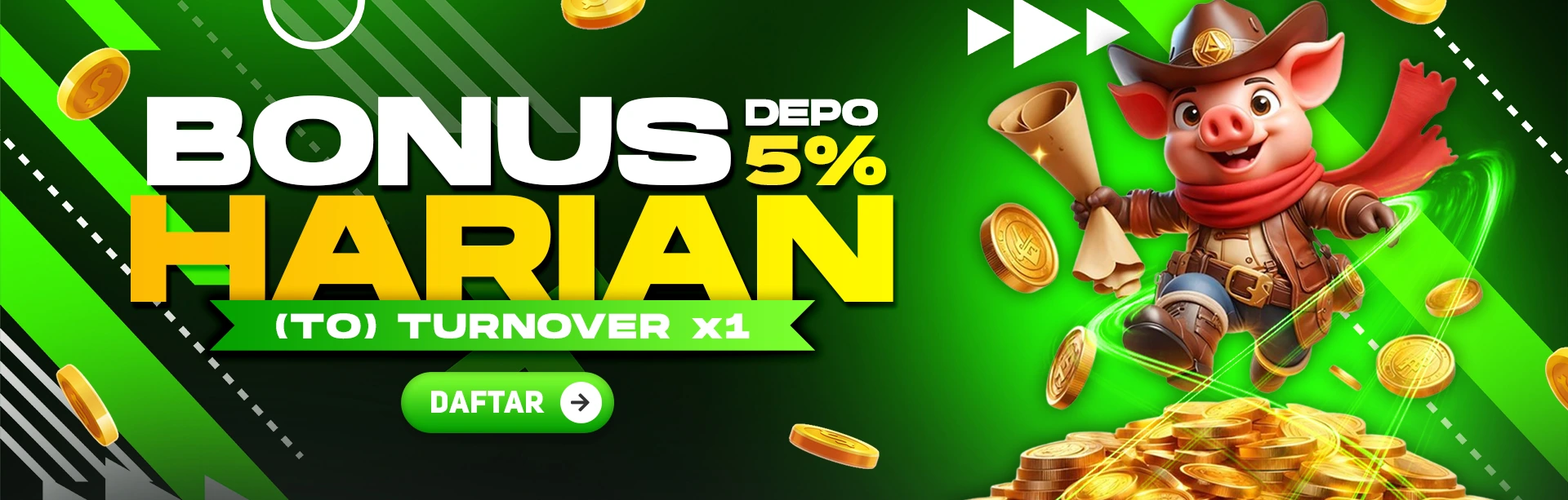 Bonus Deposit 5%