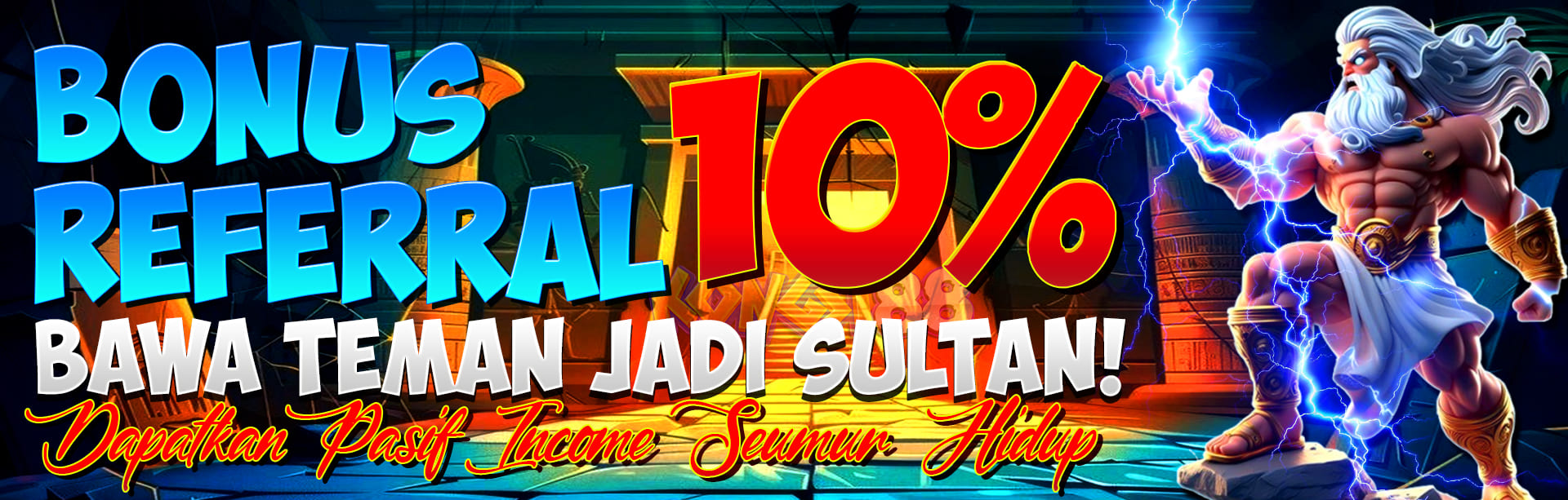 Bonus Referral 10% Seumur Hidup