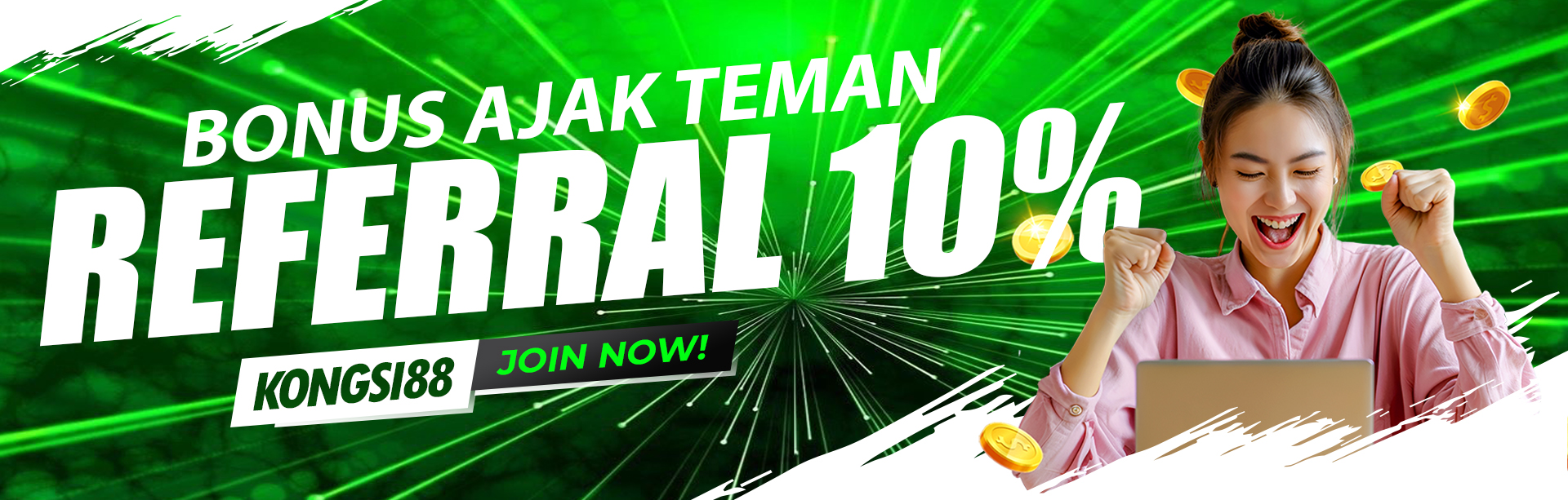 Bonus Referral 10% Seumur Hidup