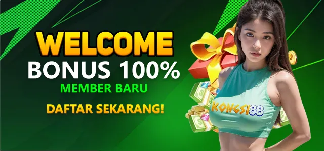 WELCOME BONUS 100%
