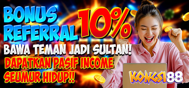 Bonus Referral 10% Seumur Hidup