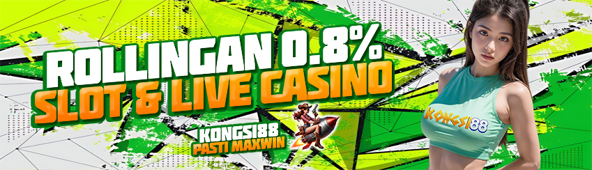 BONUS ROLLINGAN LIVE CASINO 0.8%