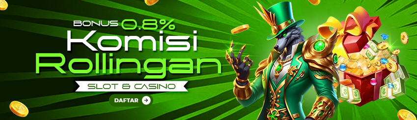 BONUS ROLLINGAN LIVE CASINO 0.8%